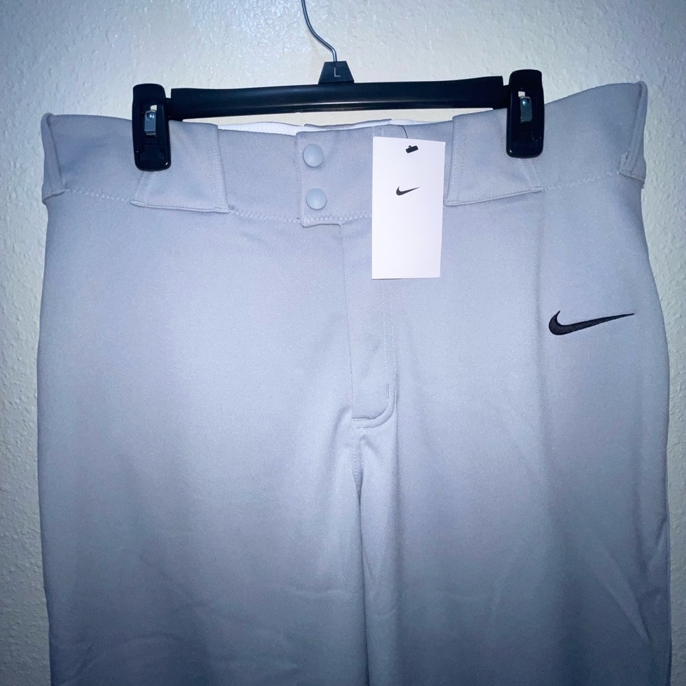Nike Vapor Select Baseball Gray Pants BQ6345-052 Size L Men’s